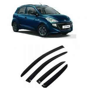 Car Rain Wind Door Visor Non Breakable Deflector Compatible with Santro New (2018)